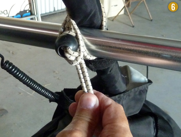 Fig 6: To release pull upwards