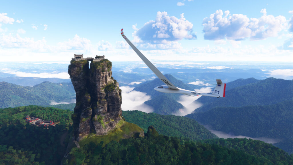 Screenshot from the announcement video of Microsoft Flight Simulator 2024